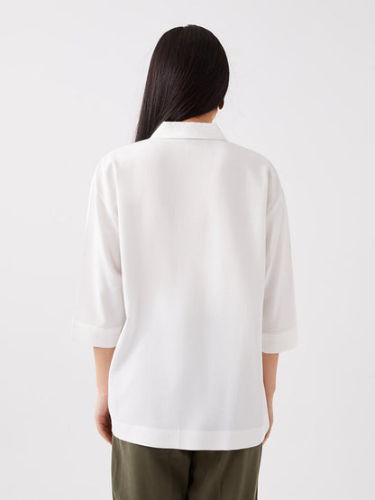 Plain Oversize Women's Shirt