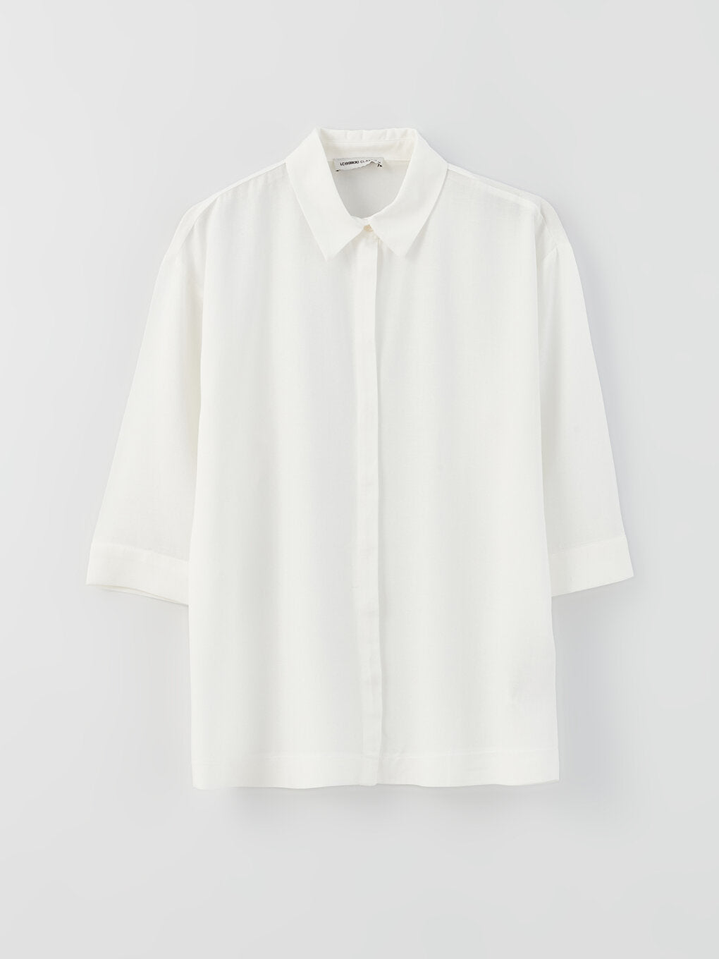 Plain Oversize Women's Shirt