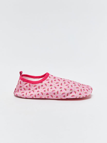 Printed Girl's Sea Shoes