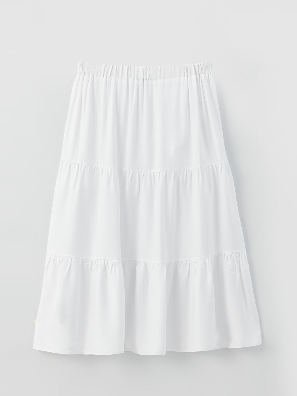 Women's Elastic Waist Straight Skirt