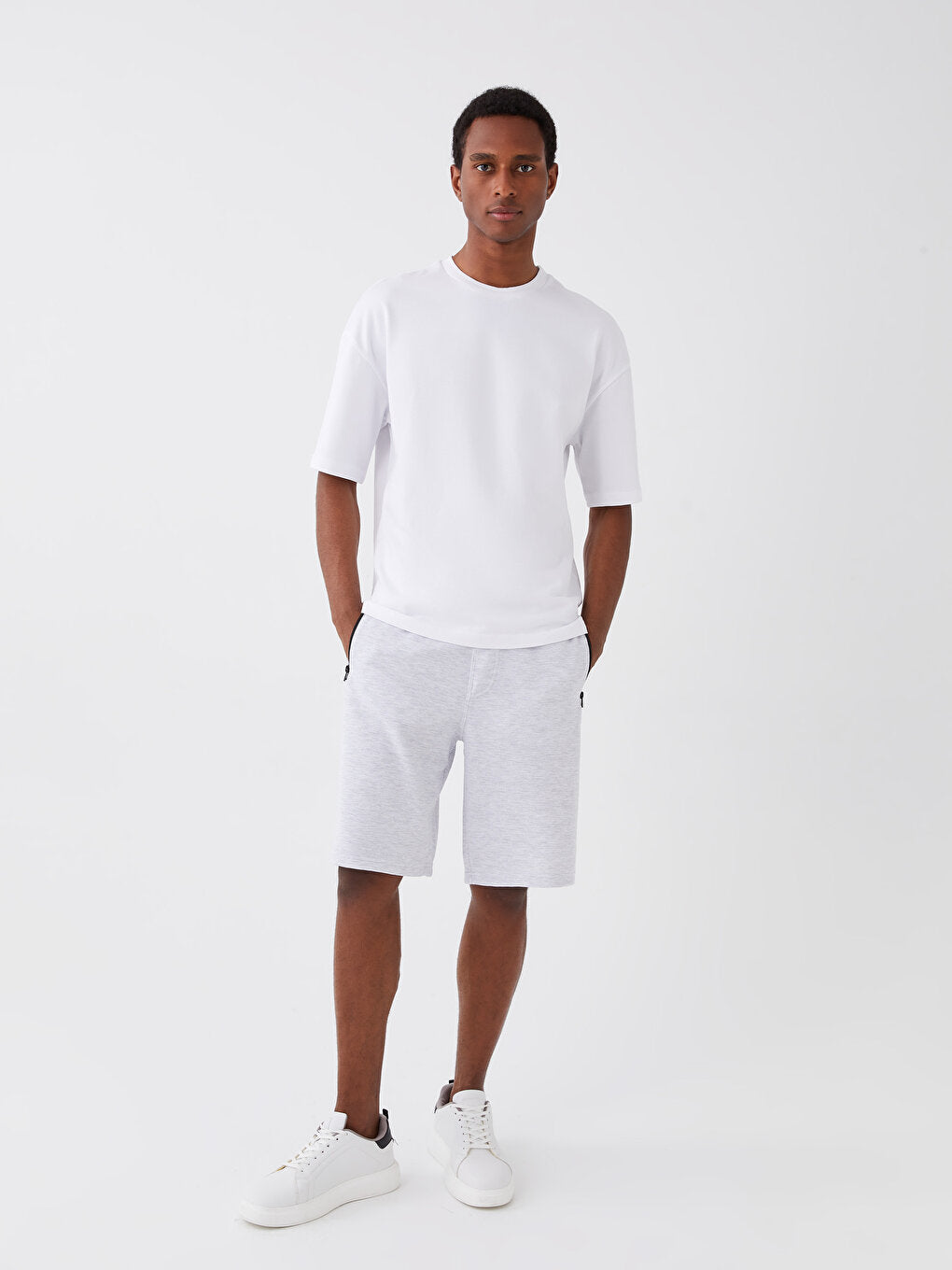 Slim Fit Men's Bermuda Shorts