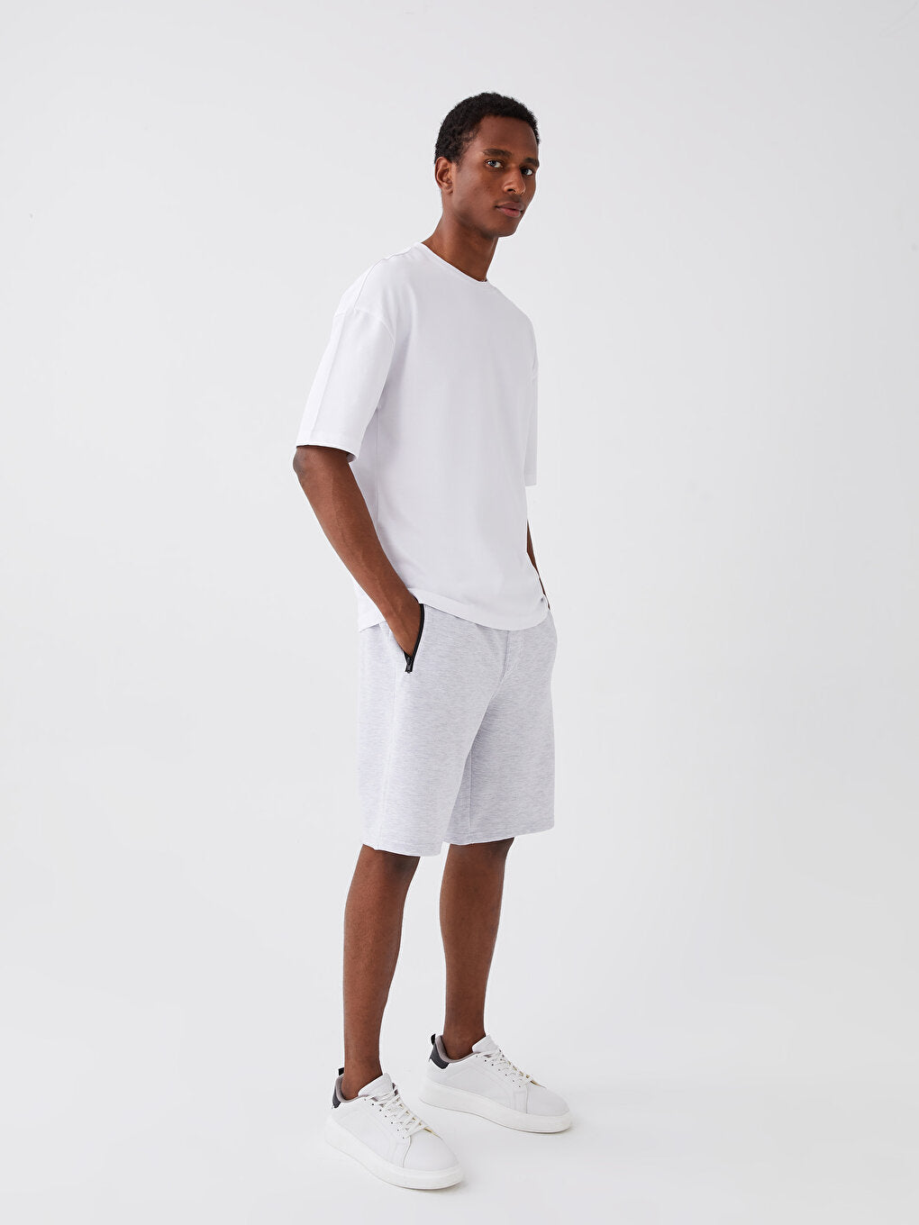 Slim Fit Men's Bermuda Shorts