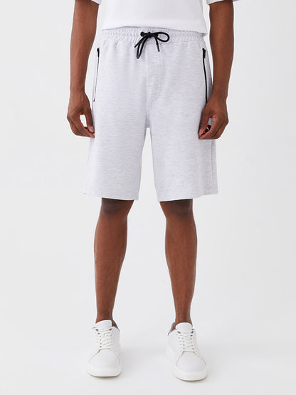 Slim Fit Men's Bermuda Shorts