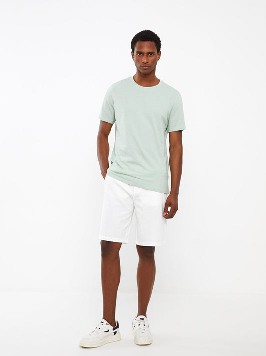 Slim Fit Men's Bermuda Shorts