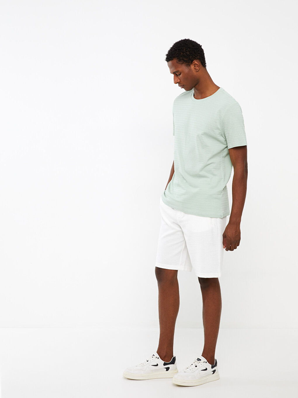 Slim Fit Men's Bermuda Shorts