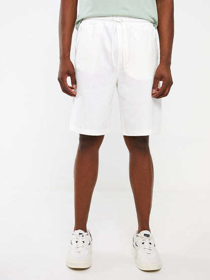 Slim Fit Men's Bermuda Shorts