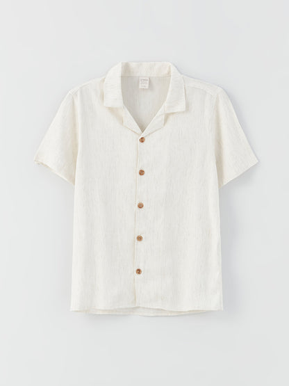 Basic Short Sleeve Boy's Shirt