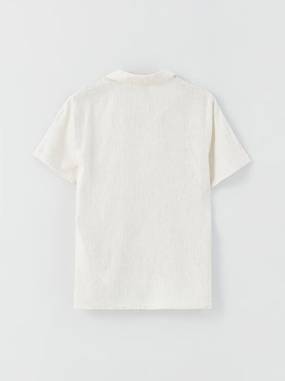 Basic Short Sleeve Boy's Shirt