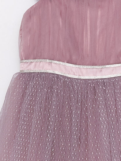 Ruffle Detailed Girl's Tulle Dress