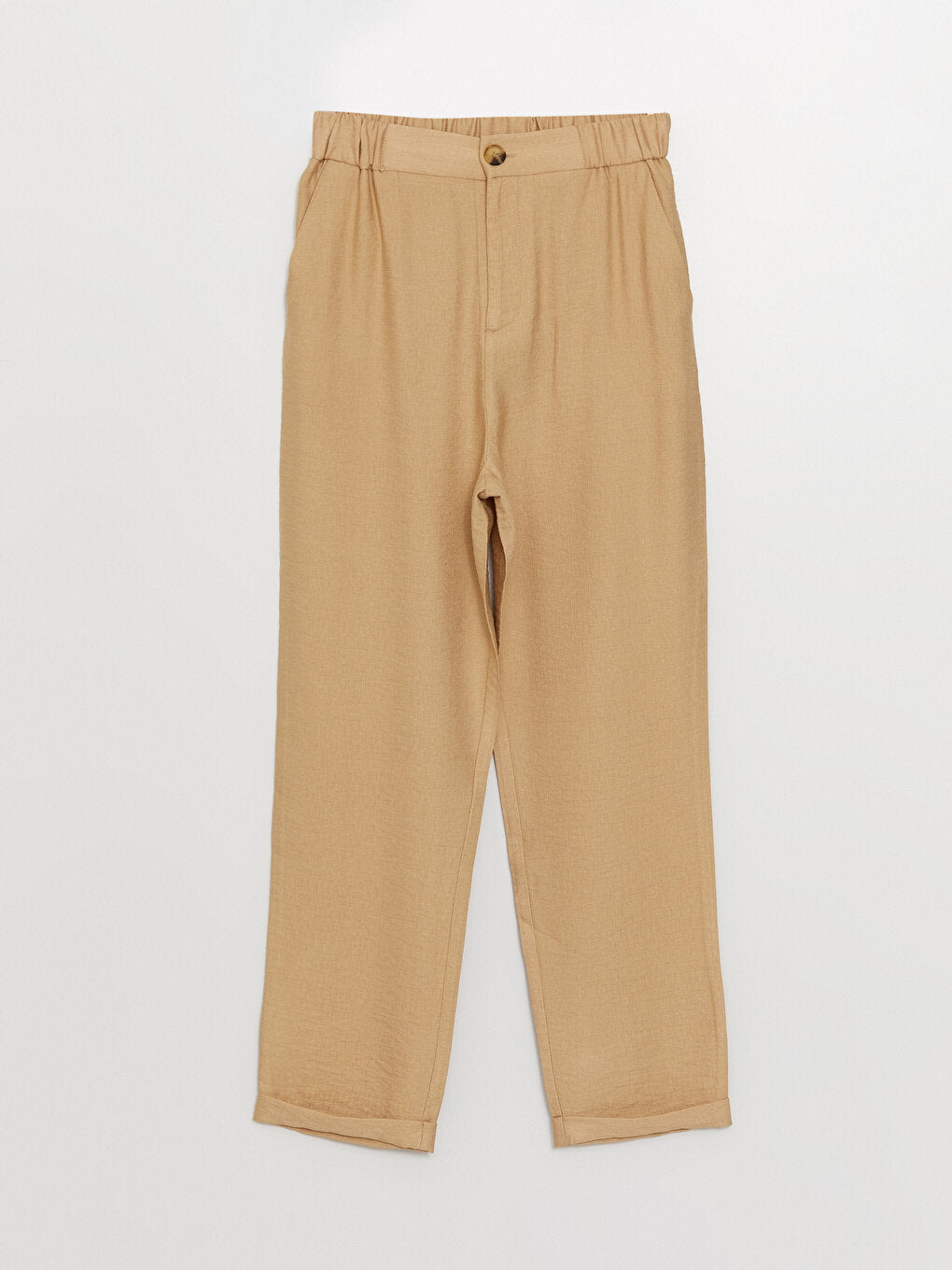 Women's Carrot Cut Straight Trousers