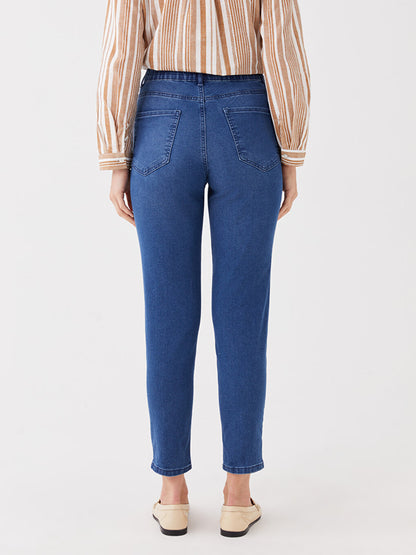 Straight Fit Women's Jean Trousers