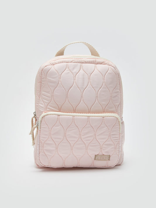 Self-patterned Girl's Backpack