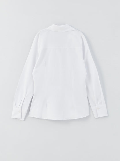 Plain Long Sleeve Women's Shirt