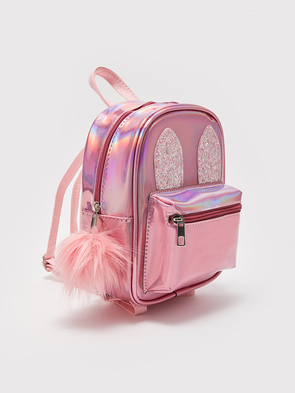 Hologram Printed Girl's Backpack