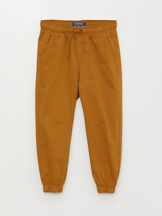 Elastic Waist Boy Jogger Pants