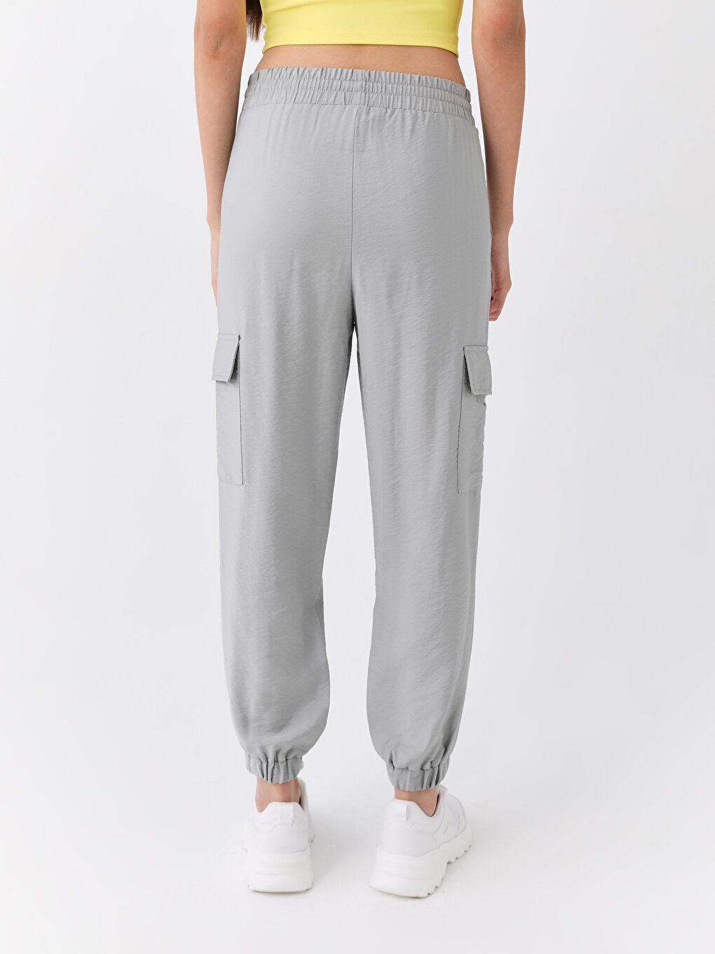 Women's Jogger Pants with Elastic Waist