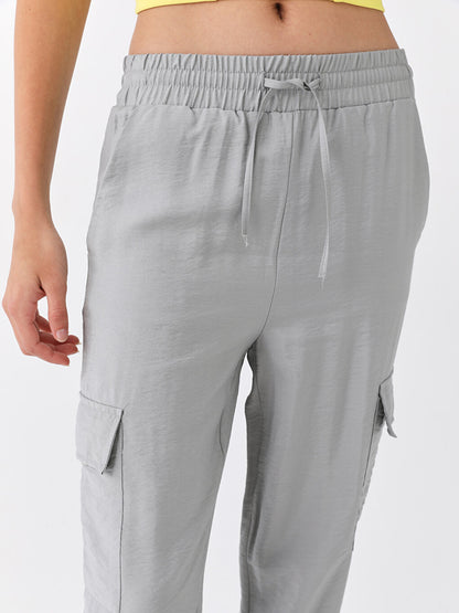 Women's Jogger Pants with Elastic Waist