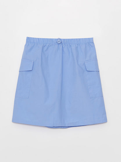 Girls' Skirt with Elastic Waist