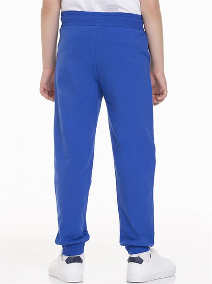 Basic Boy's Jogger Sweatpants with Elastic Waist