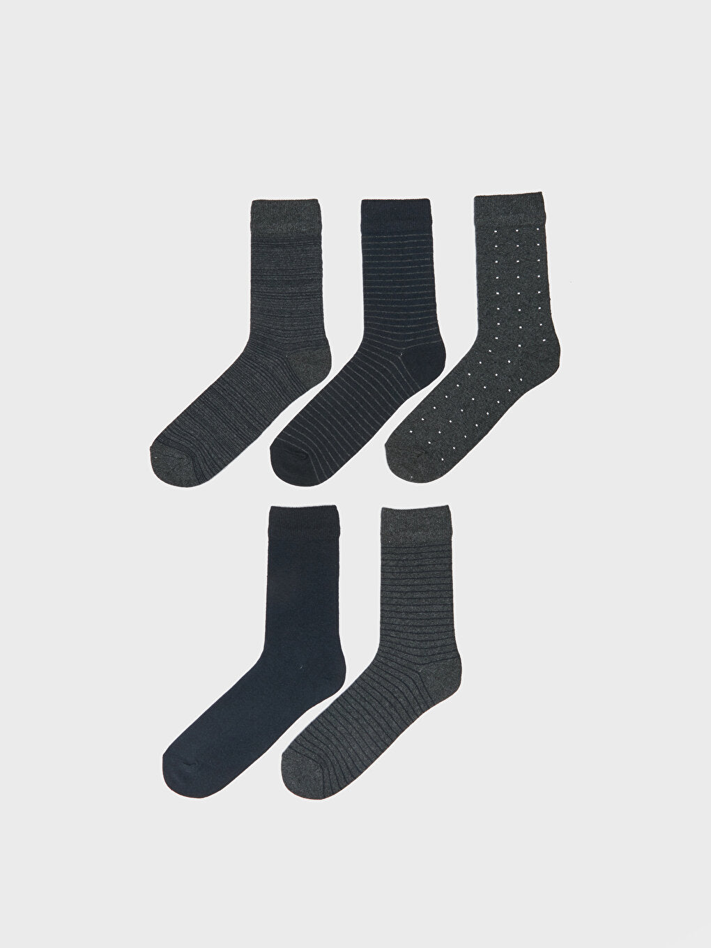 Patterned Men's Socks 5-pack