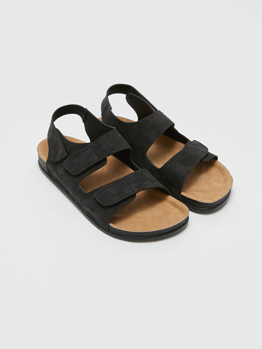 Double Banded Velcro Men's Sandals