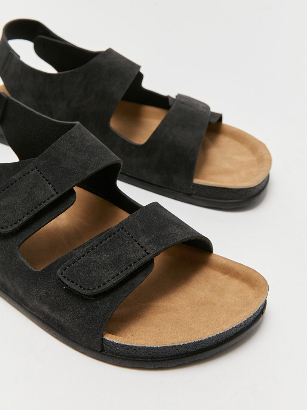 Double Banded Velcro Men's Sandals