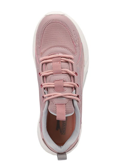 Color Blocked Lace-up Women's Active Sneakers