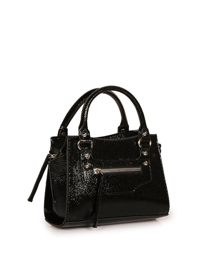 Leather Look Women's Shoulder Bag