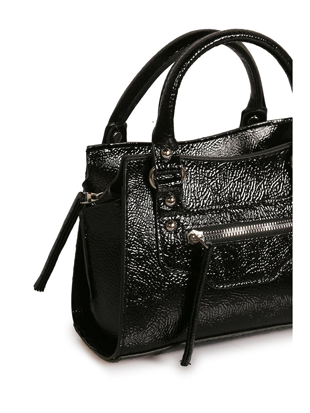 Leather Look Women's Shoulder Bag