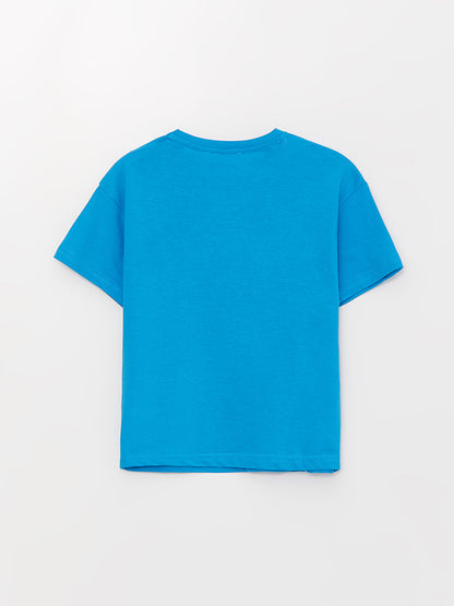 Comfortable Crew Neck Printed Boy's T-Shirt