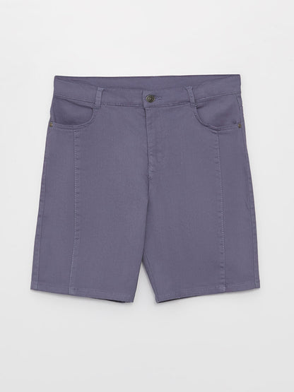 Basic Gabardine Boys' Shorts