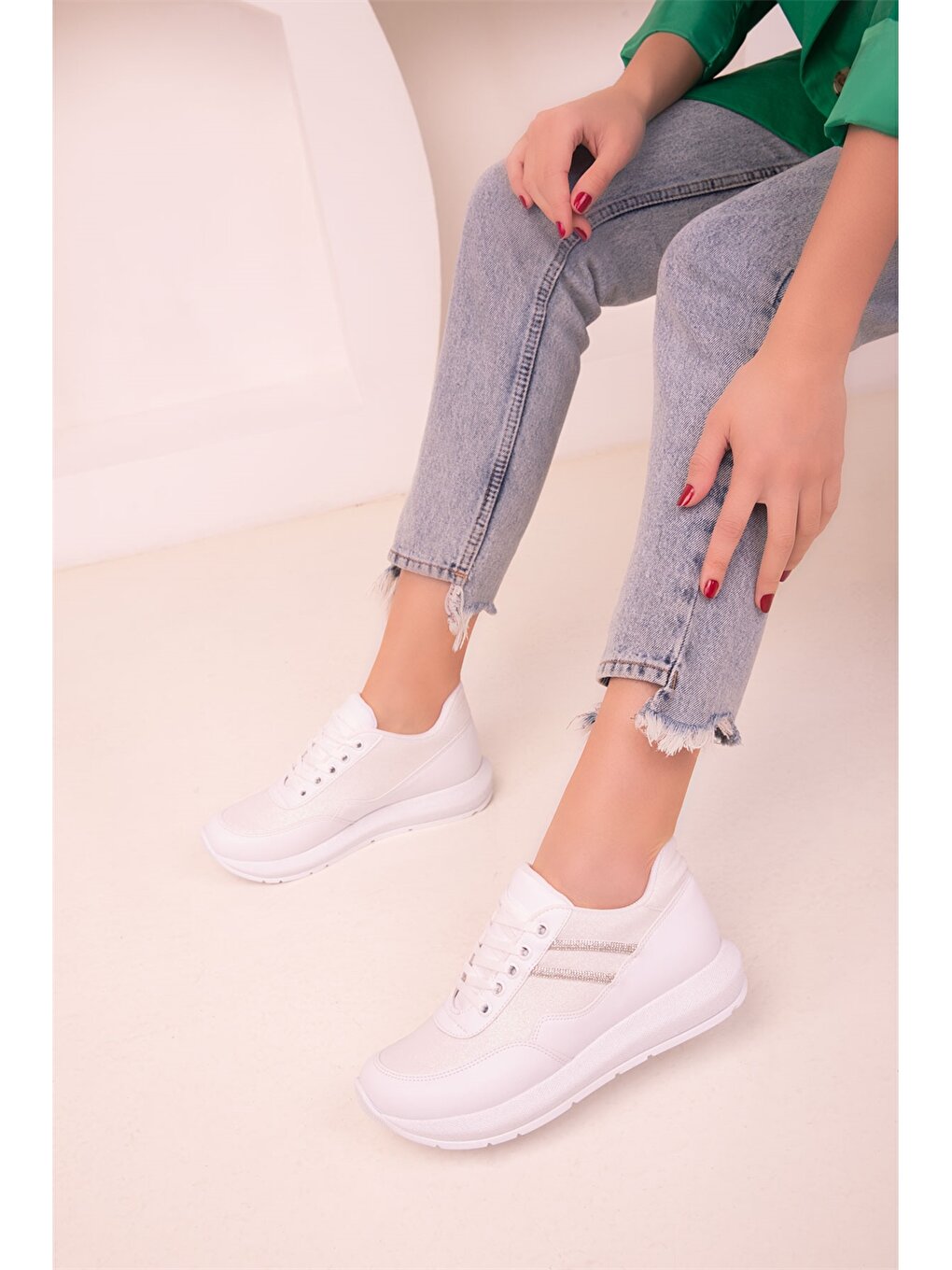 Lace-up Women's Sneakers