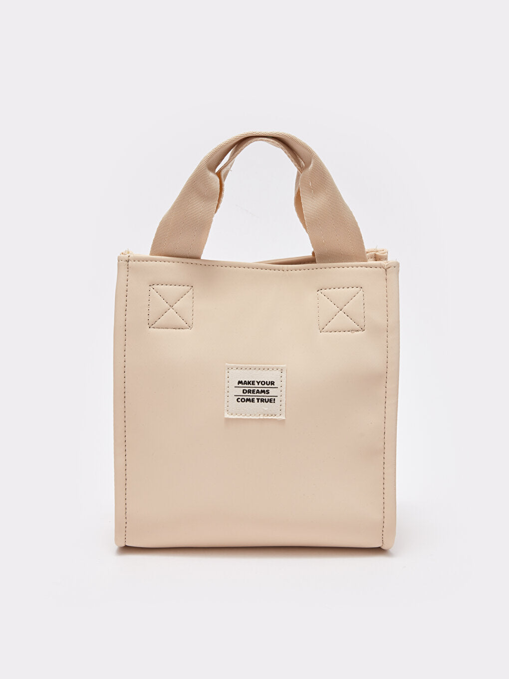 Women's Shoulder Bag with Label Detail