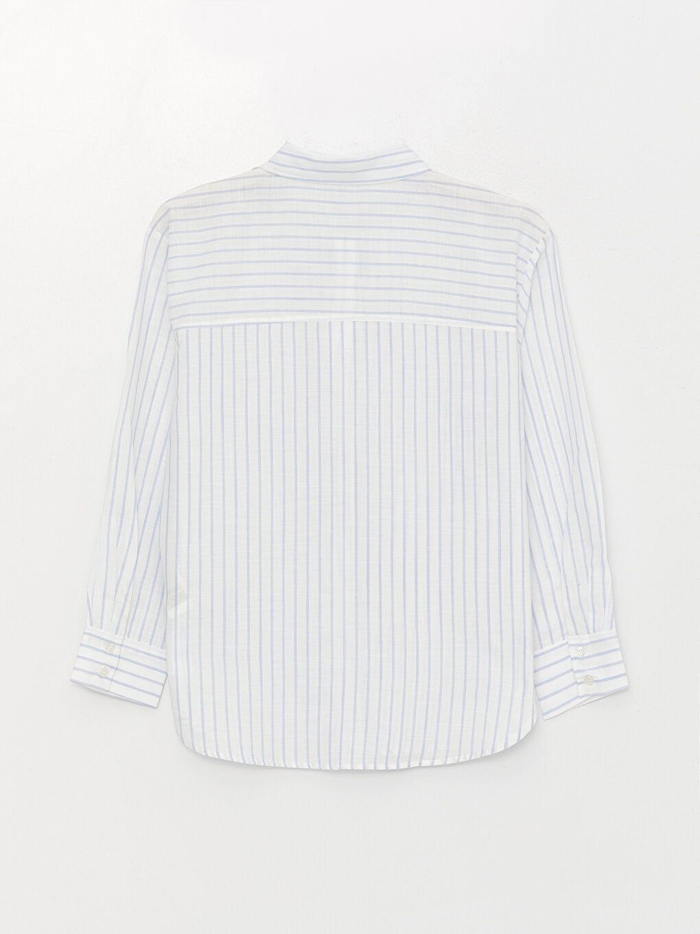 Striped Long Sleeve Oversize Women's Shirt