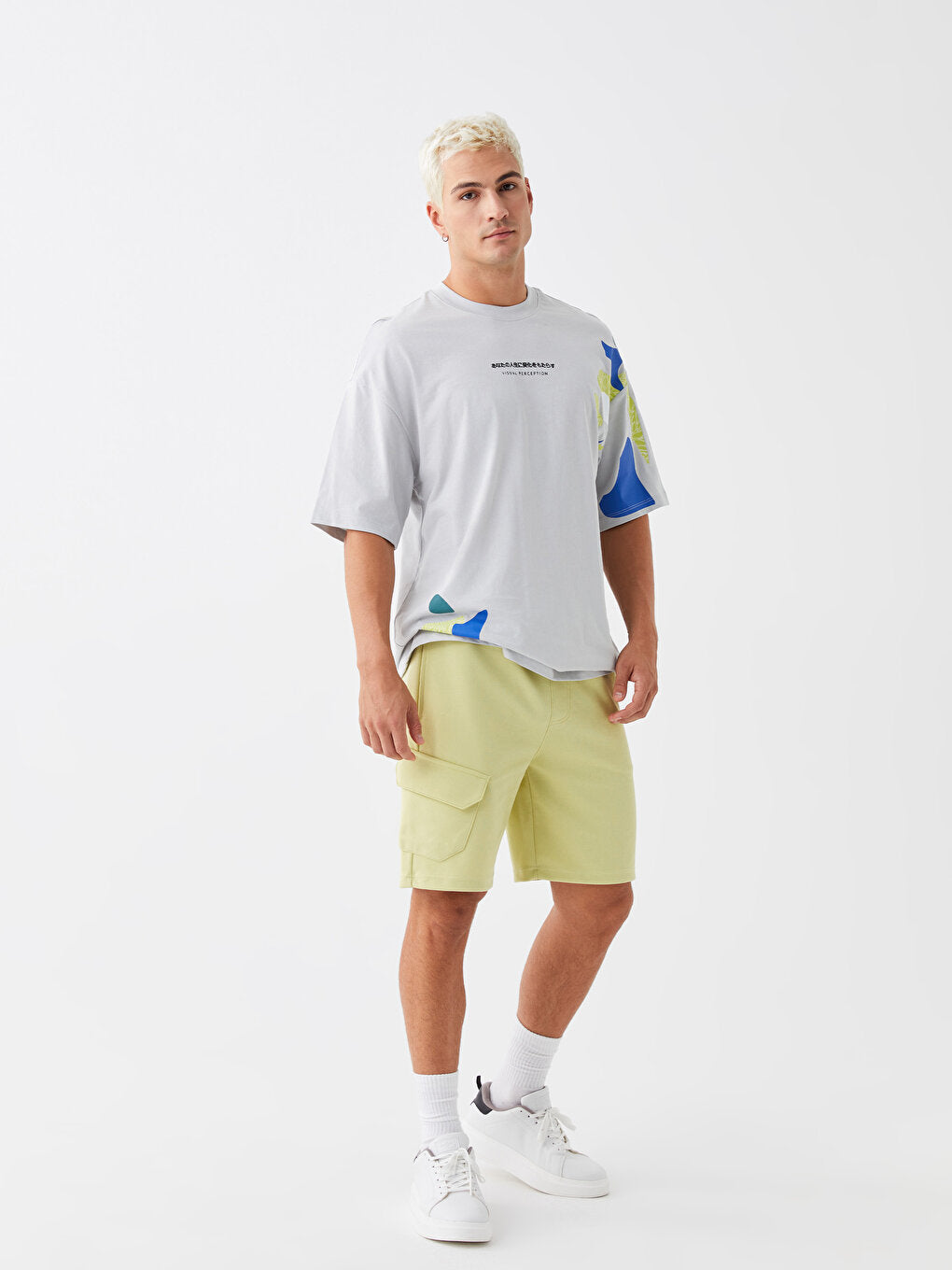 Slim Fit Men's Bermuda Shorts