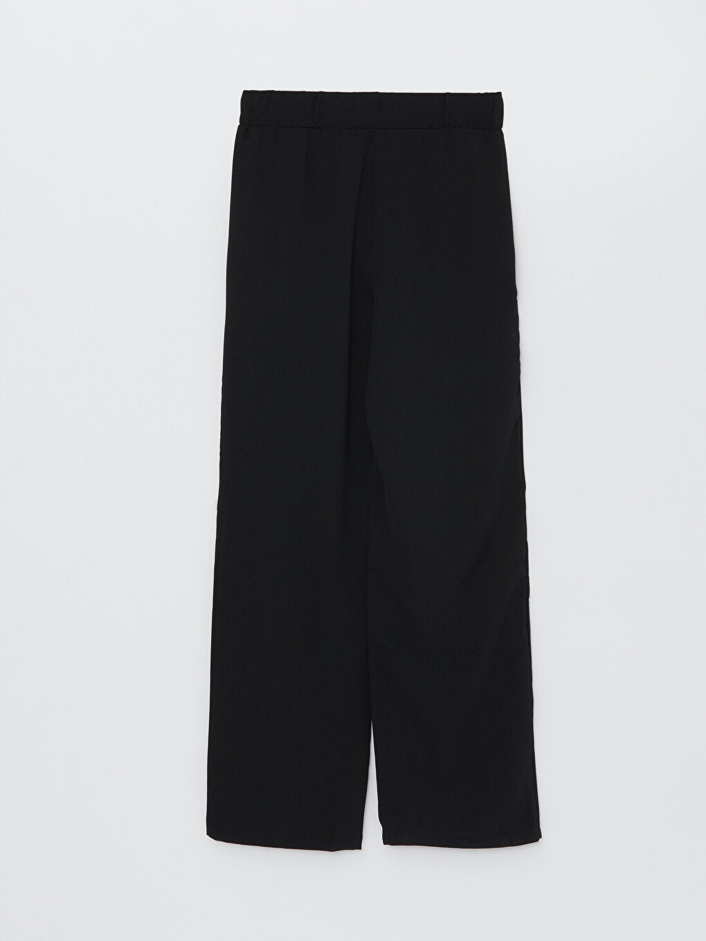 Women's Trousers with Elastic Waist, Comfortable Fit, Straight Pocket Detail