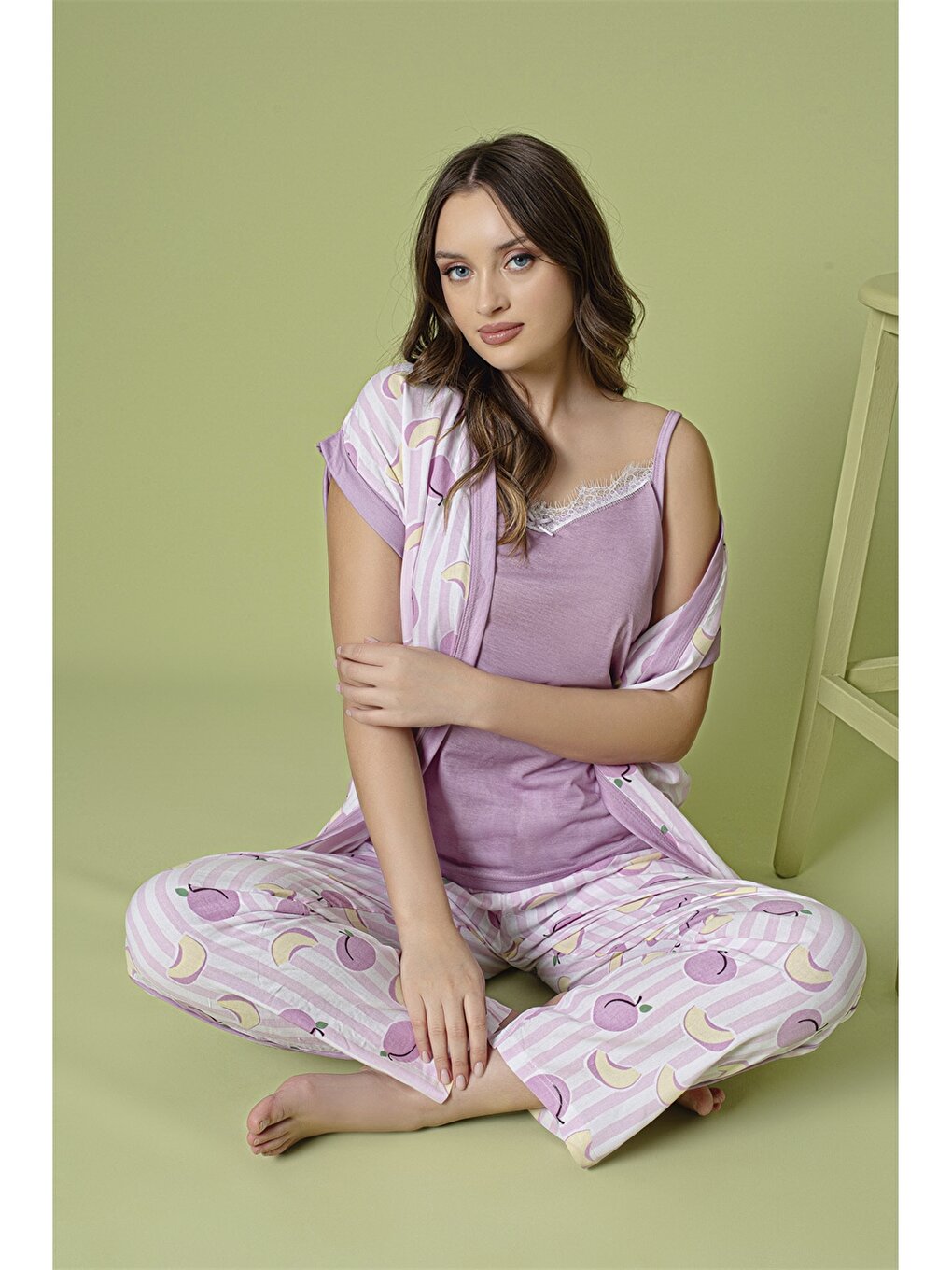 Strappy Women's Pajama Set