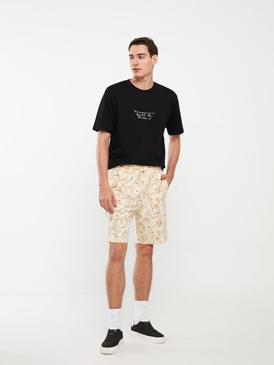 Slim Fit Men's Bermuda Shorts