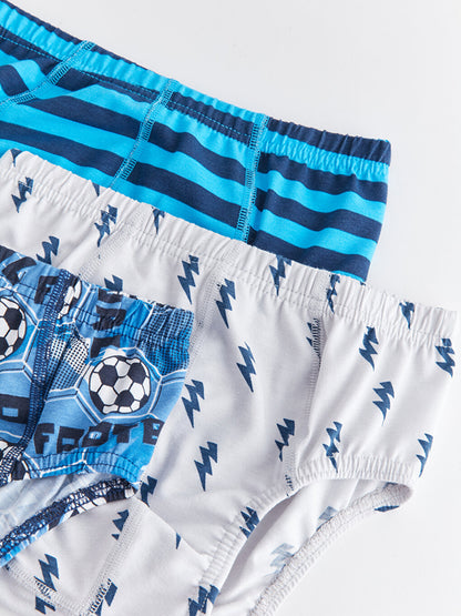 Printed Boy's Panties 3-Piece