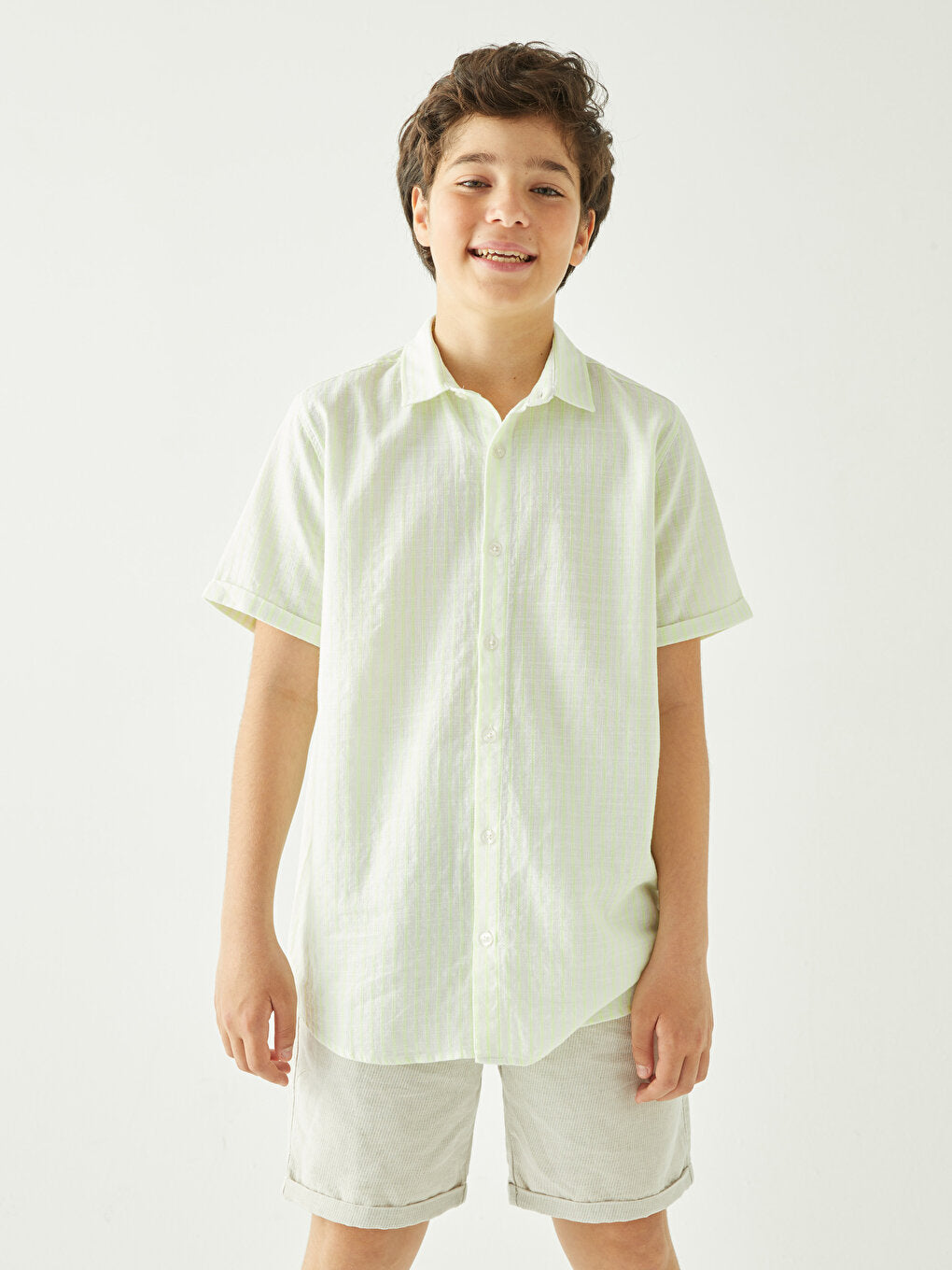 Short Sleeve Boy Shirt