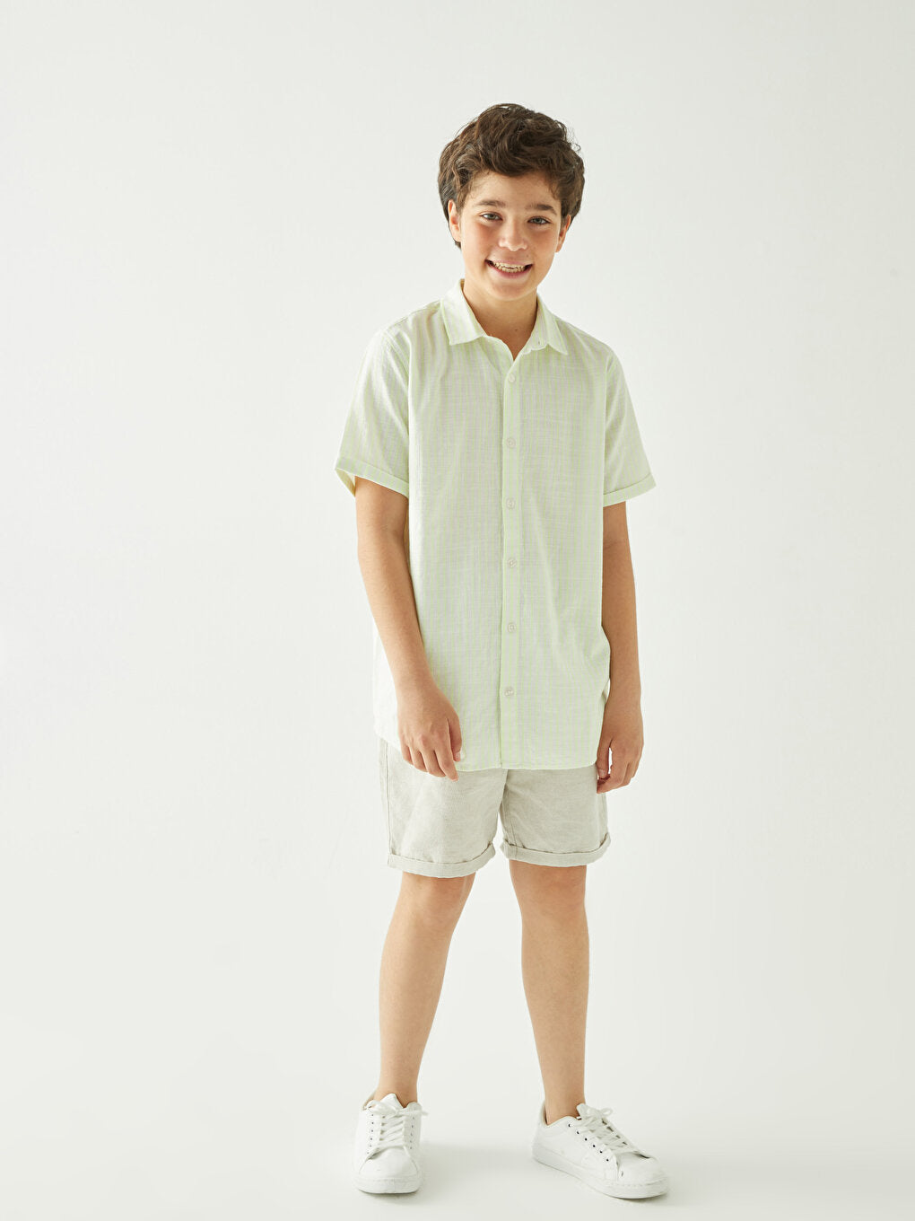 Short Sleeve Boy Shirt