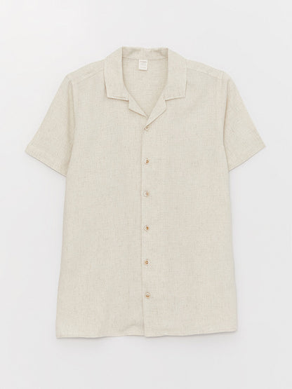 Linen Blend Boy's Shirt