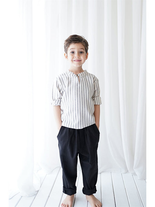 Baby Boy Shirt and Trousers 2-pack