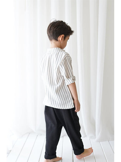 Baby Boy Shirt and Trousers 2-pack