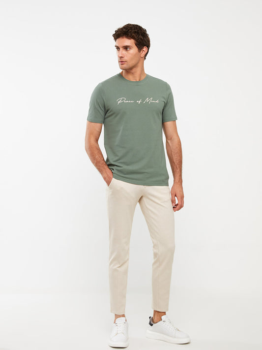 Slim Fit Men's Chino Trousers