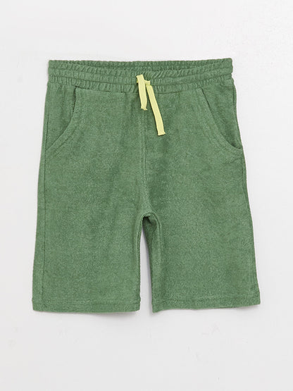 Basic Boys' Shorts with Elastic Waist