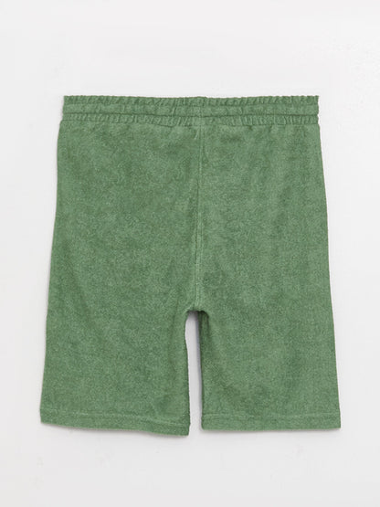 Basic Boys' Shorts with Elastic Waist