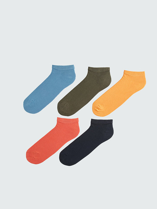 Men's Bamboo Booties Socks 5-pack