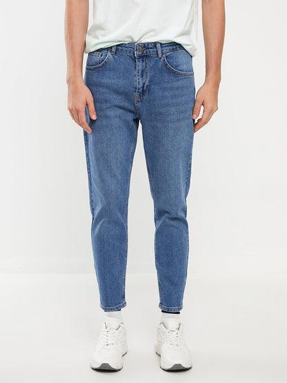 Loose Fit Men's Jean Trousers