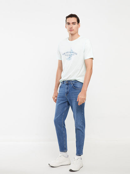 Loose Fit Men's Jean Trousers